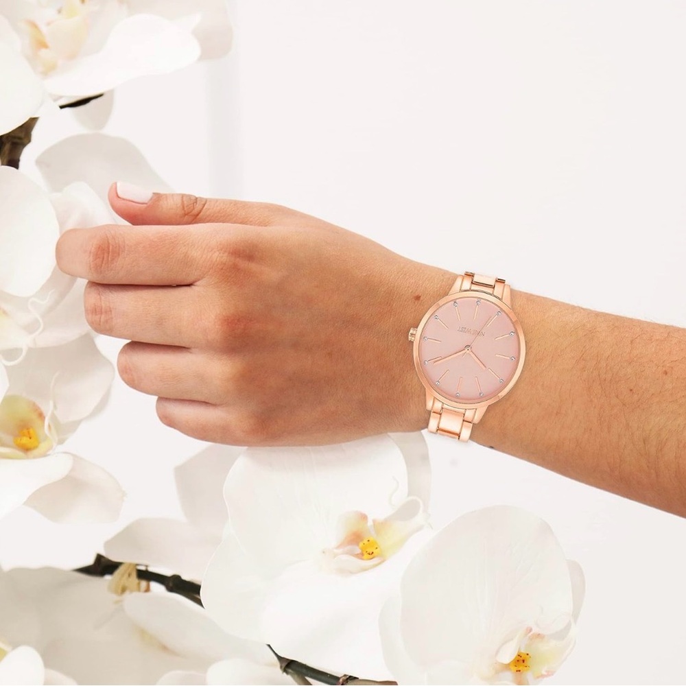 Nine West Blush Pink Women's Watch